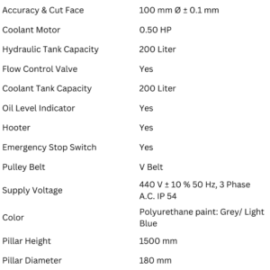 1000 x 1000 DCSA bandsaw machine large cutting capacity and hydraulic system